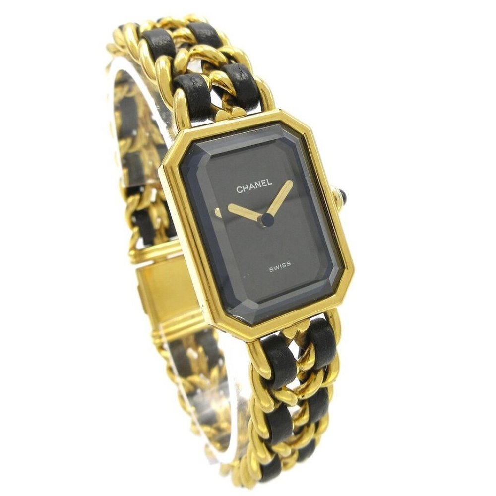 Chanel Premiere C.D.33634 #XL Quartz Wristwatch Watch PLAQUE